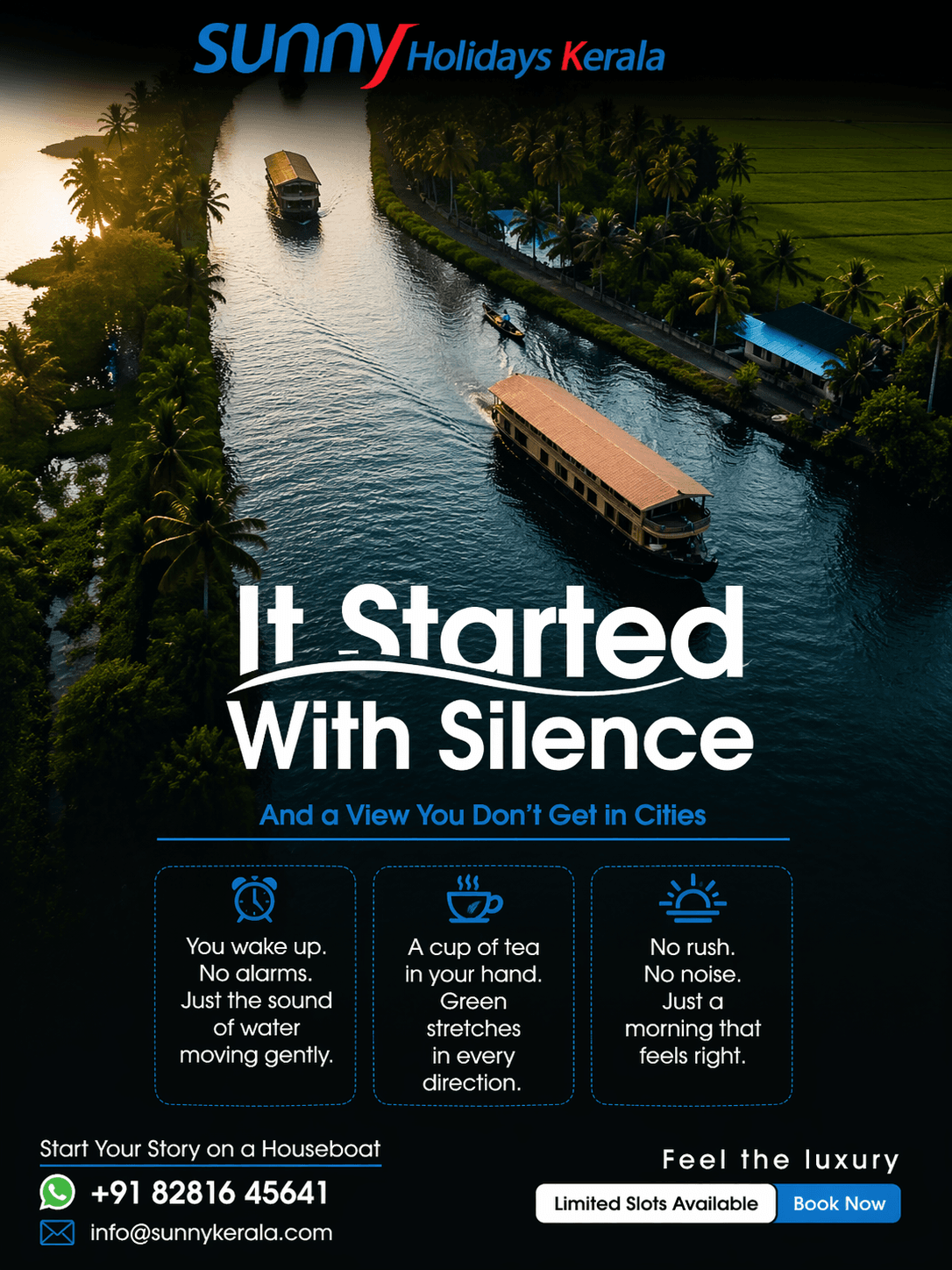 Houseboat Day Cruise in Alleppey
