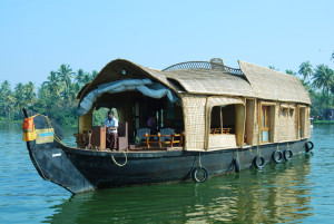 Houseboat at alleppey kerala tourism